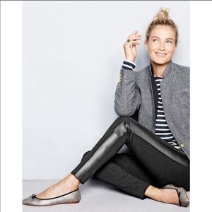 JCrew Gigi Pant with Leather